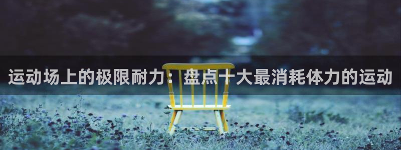 必发集团app下载|运动场上的极限耐力：盘点十大最消耗体力的