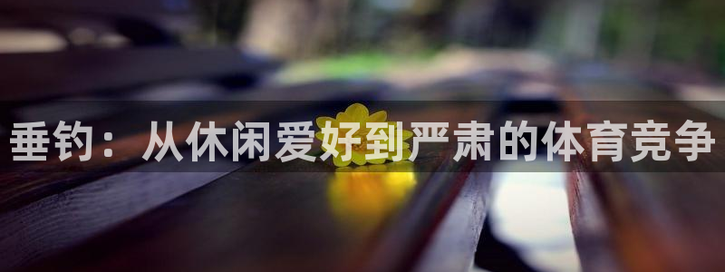 welcometo欢迎光临必发集团客服|垂钓：从休闲爱好到严